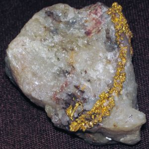Gold-quartz_hydrothermal_vein