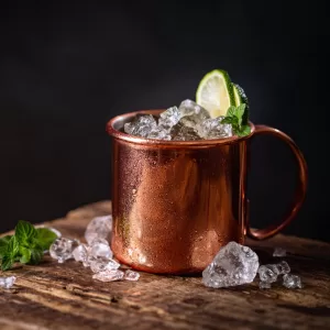 Moscow Mule in Copper Mug