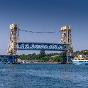 The Portage Lake Lift Bridge isn’t just an engineering marvel—it’s the gateway to Copper Country adventure. Come see this Michigan icon in action!