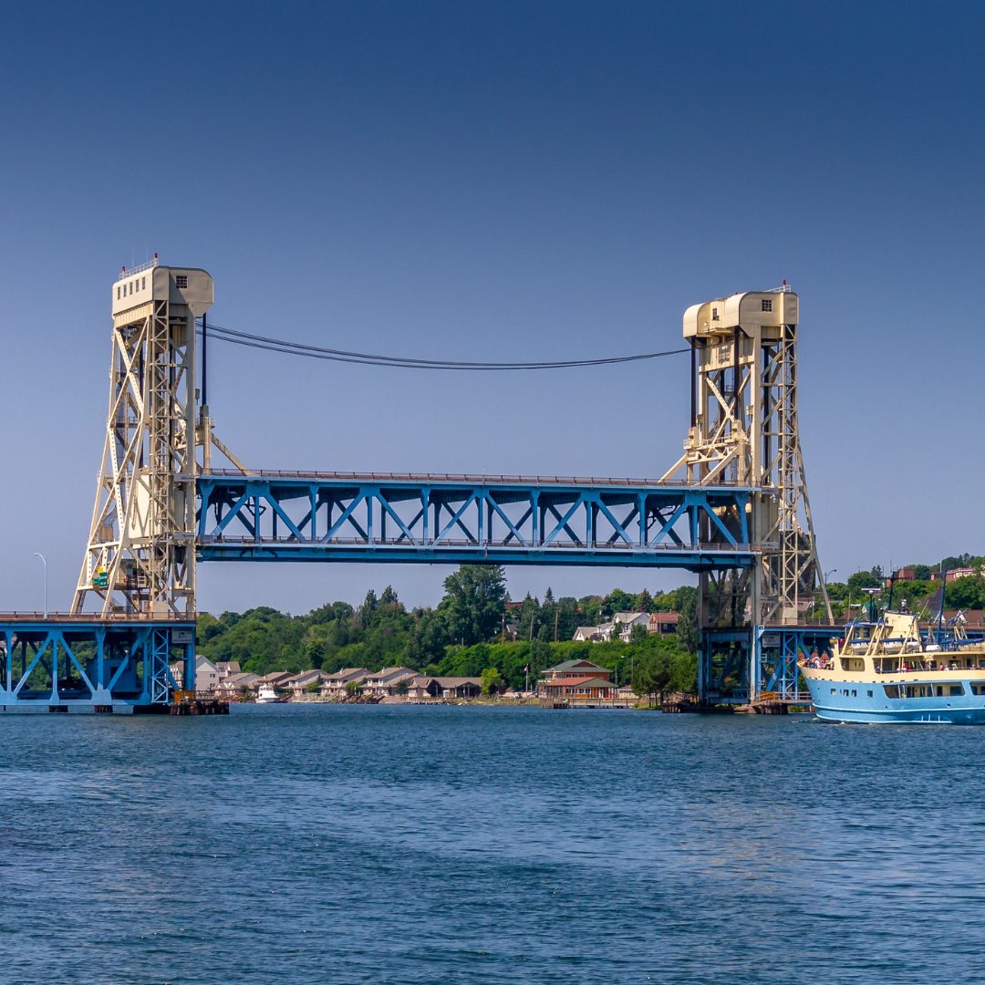 The Portage Lake Lift Bridge isn’t just an engineering marvel—it’s the gateway to Copper Country adventure. Come see this Michigan icon in action!