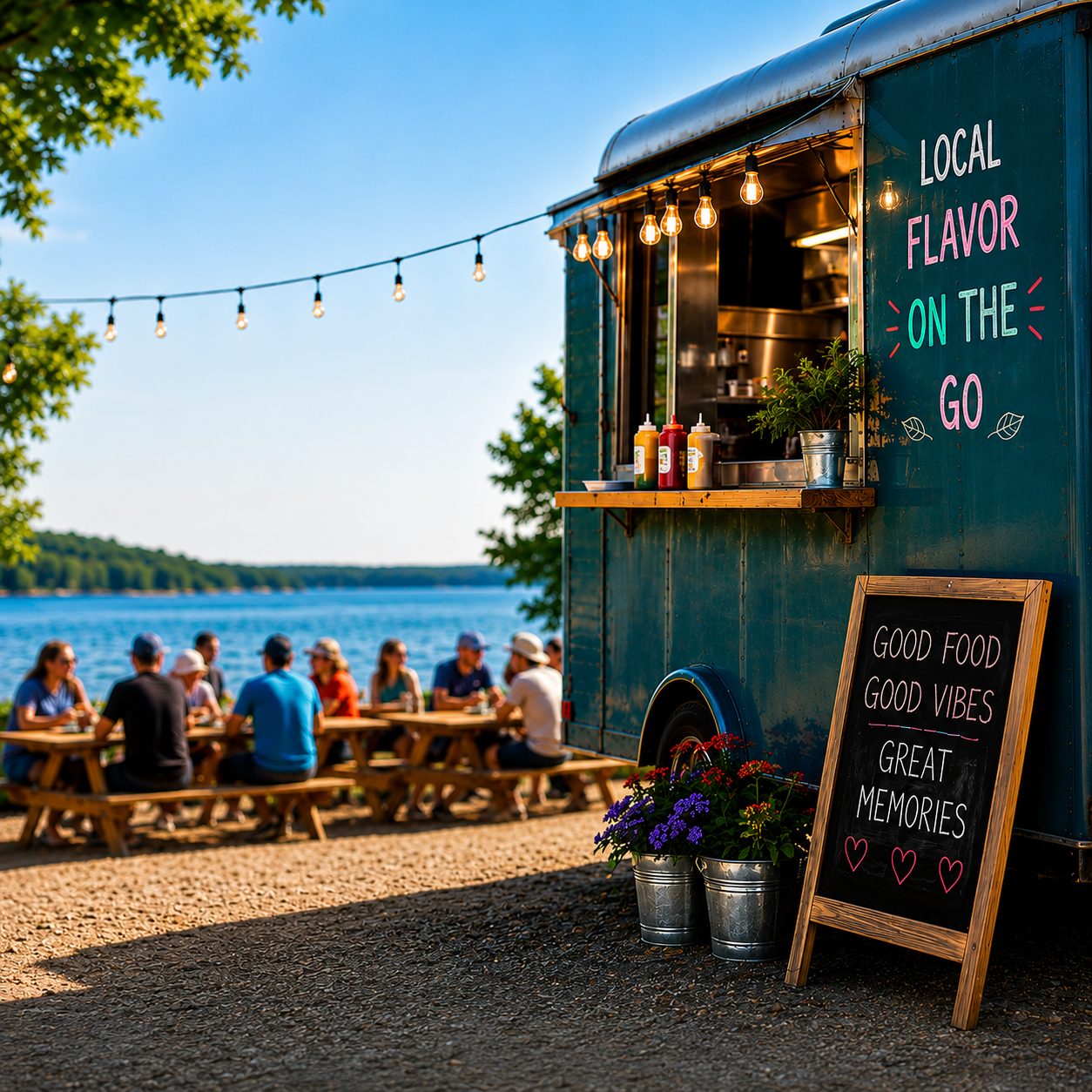 Food trucks have become a summer tradition across Northern Michigan and the Upper Peninsula, bringing fresh flavors to breweries, festivals, and waterfront towns.