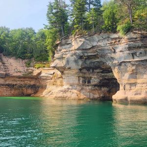 Pictured Rocks from the Water