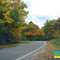 Michigan's Tunnel of Trees in the Fall