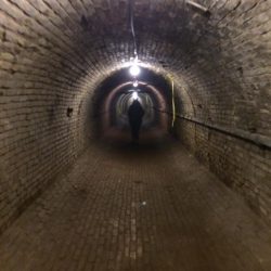 Hallway in the Tunnels at Grand Traverse Commons