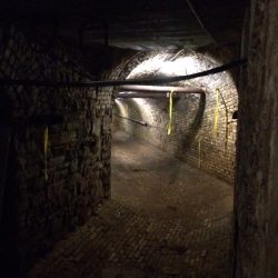 Hallway in the Tunnels at Grand Traverse Commons