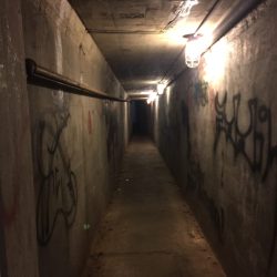Hallway in the Tunnels at Grand Traverse Commons