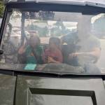 Going for a ride on the Ranger