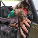 Going for a ride on the Ranger