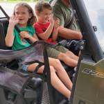 Going for a ride on the Ranger